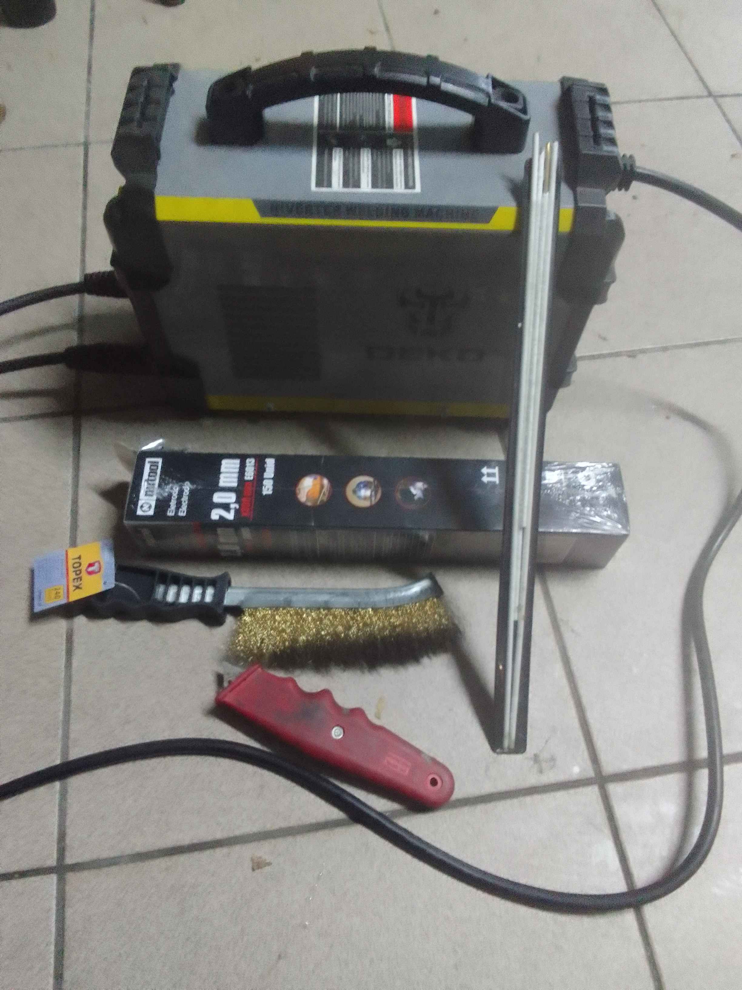 soldagem de materiais medio porte