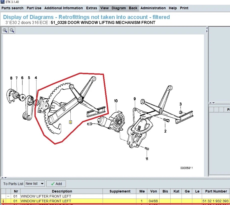 BMW acess�rios for doors
